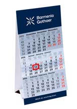 BarmeniaGothaer - 3-Monats-Tischaufstellkalender